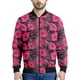 thumbnail image 2 of Chaqueta con cremallera y estampado de flores hawaianas para hombre, sudadera con estampado de plantas tropicales en 3D, sudaderas estilo bomber, abrigos de manga larga de gran tamaño, 2 of 4
