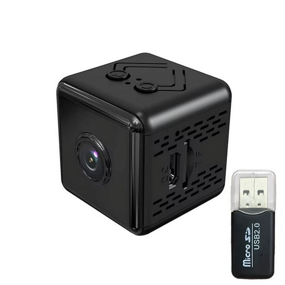 X6D Small Square HD Camera 2.4GHz Wifi Home Security System Equipment Intelligent Infrared Night Vision Monitor Camera