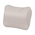 thumbnail image 2 of Almohada para reposacabezas de coche, almohada cervical de viaje, diseño ergonómico, universal, para coche Beige, 2 of 7