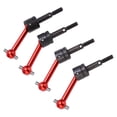 thumbnail image 3 of Car Accessories 4Pcs Metal Universal Drive Shaft Cvd 70Mm For Tt02 1 10 Rc Car Upgrade Partsblue Power Plant Driveline Systems, 3 of 7