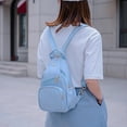 thumbnail image 6 of zttd women's new crossbody sport bag waterproof cloth sling chest bag travel small backpack a, 6 of 6