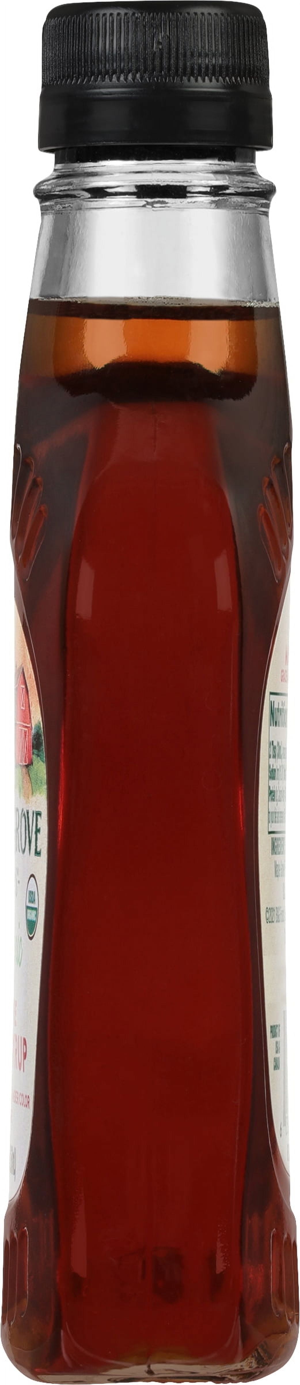 Maple Grove Farms® Organic 100% Pure Maple Syrup, Pour Glass Bottle, 8.5 fl oz