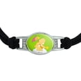 thumbnail image 2 of Care Bears Funshine Bear Novelty Suede Leather Metal Bracelet, 2 of 4