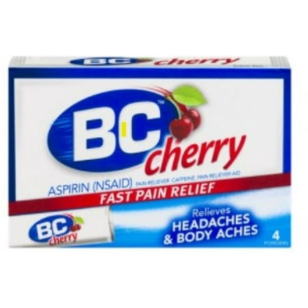 Bc Headache Powder Stick, Cherry - 4 Ea