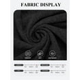 thumbnail image 5 of SHIBEVER T Shirts for Womens Tops Colorblock Summer Clothes Short Sleeve Trendy Crew Neck Blouses Ladies Clothing Pullover Black L, 5 of 7