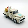 thumbnail image 6 of Easter Truck Decor with Bunny & Colorful Eggs – Metal Vintage Mini Pickup Truck Ornament, Happy Easter Decor, Cute Spring Holiday Accent for Home, Shelf, Table, Tiered Tray & Easter Displays (Beige), 6 of 12