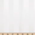 thumbnail image 3 of 1 Inch Striped Stretch Satin Jacquard Polyester Spandex Soft Smooth Fabric By The Yard For Sewing, Crafts, Accessories, Apparel, & More - White, 5 Yards, 3 of 3