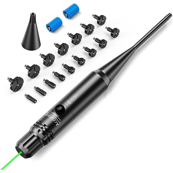 MidTen Green Bore Sighter Kit for .17 to 12GA