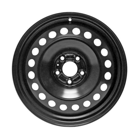 New Aftermarket  Painted Black Steel Wheel 17 x 7 20 Hole Style fits 2014-2021 Jeep Cherokee