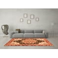 thumbnail image 3 of Ahgly Company Indoor Rectangle Geometric Orange Traditional Area Rugs, 2' x 5', 3 of 4