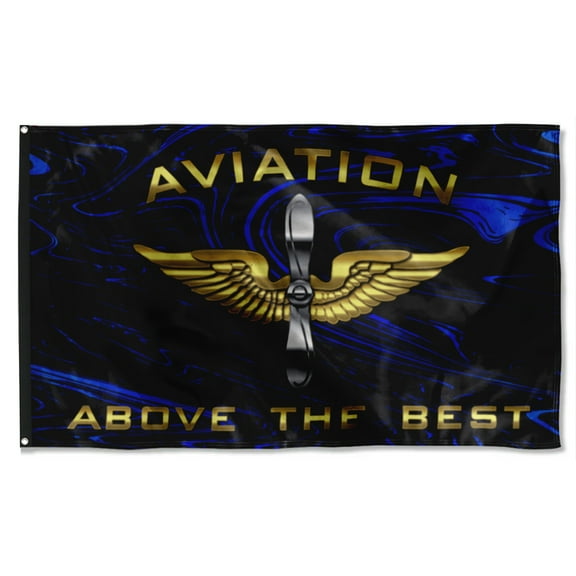 Cayyon Aviation Above The Best Flag 3x5Feet Military Banner with 2 Brass Grommets