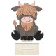 thumbnail image 1 of Cute Cow Figurine Wooden Ornament Gifts For Parties Office Desktop Centerpieces, 1 of 5