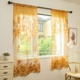 thumbnail image 7 of Walbest Home Door Window Balcony Modern Luxury Flower Printed Sheer Tulle Voile Curtain (One piece), 7 of 7
