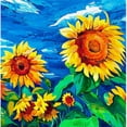 thumbnail image 2 of CafePress - Sunflowers Painting Body Suit - Long Sleeve Cotton Baby Bodysuit, 2 of 4