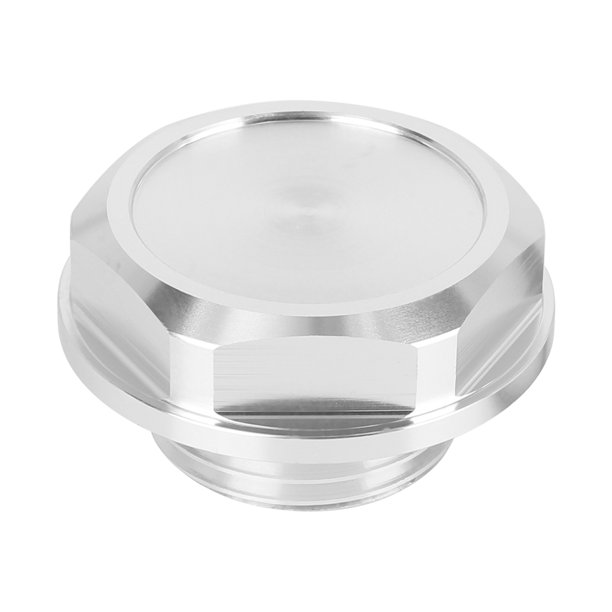 Tono Plata Aceite Depósito Enchufe Cubierta Motor Combustible Tanque Tapa para Coche