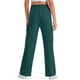 thumbnail image 5 of Pantalones largos para niñas y niños, de color liso, de pana, con cintura elástica, holgados, con cordón y bolsillos, informales, de poliéster., 5 of 7