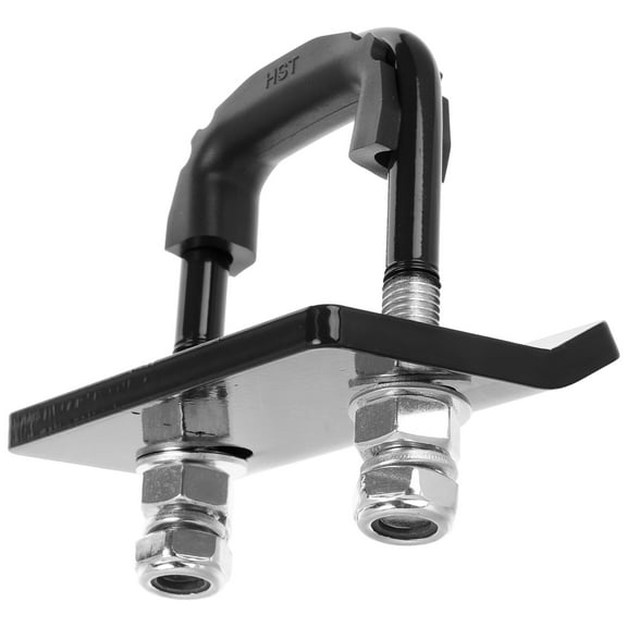 LOLIPPYY Heavy Duty Trailer Hitch Clamp for Trailer Attachment, Easy to Install, Black Finish