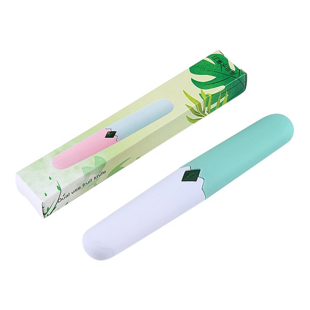 Teissuly Household Peeling Knife Scraping Peeling, Fruit Knife 2-in-1 Multi-purpose Kitchen Melon and Fruit Planer Stainless Steel Peeler Teissuly WER2023112004697