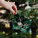 thumbnail image 4 of Decoraciones de Navidad para el Hogar Flor de Navidad de Terciopelo Rosa de 24 cm Magnolia Decoración de Navidad de Tela de Gama Alta Flor Artificial Decoraciones de Navidad Blancas, 4 of 6