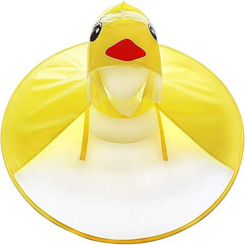 Children s Duckling Raincoat UFO Raincoat Children s Umbrella Cartoon Cloak Kids S S Walmart