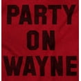 thumbnail image 2 of Party On Wayne Garth 1990s Plus Size Crewneck Graphic Tee Shirt Brisco Brands 5X, 2 of 5