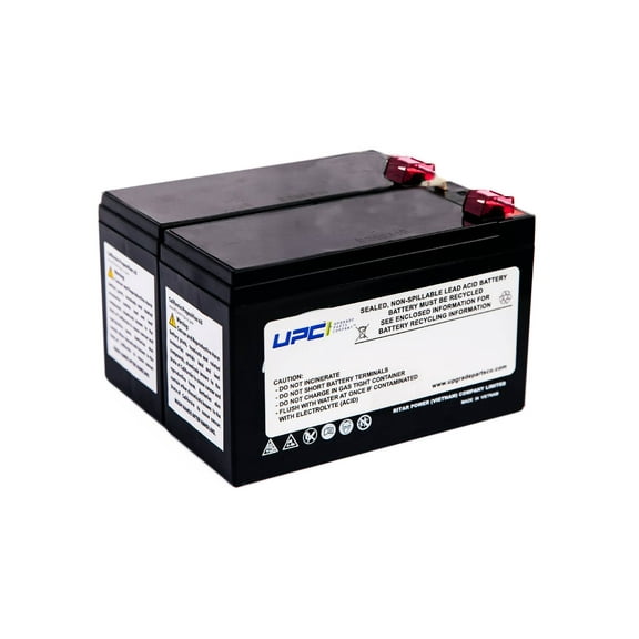 RB1290X2-UPC Compatible Replacement Battery for CyberPower UPS Systems CP1500PFCLCD, CP1500AVRLCD, by Upgrade Parts Company