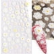 thumbnail image 3 of Pegatinas 5D con relieve para decoración de uñas, diseño de flores de encaje blanco hueco tridimensionales, 3 of 3