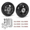 thumbnail image 1 of Silent Trolley Case Suitcase Universal Wheel Rubber Runner Suitcase Bearing Repair Kit -45mm*18mm-bebetter, 1 of 3