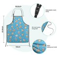 thumbnail image 7 of Cute Shiba Inu Kids Aprons for Girls and Boys,Adjustable Neck Strap Toddler Aprons for Kids Cooking Baking, 7 of 7