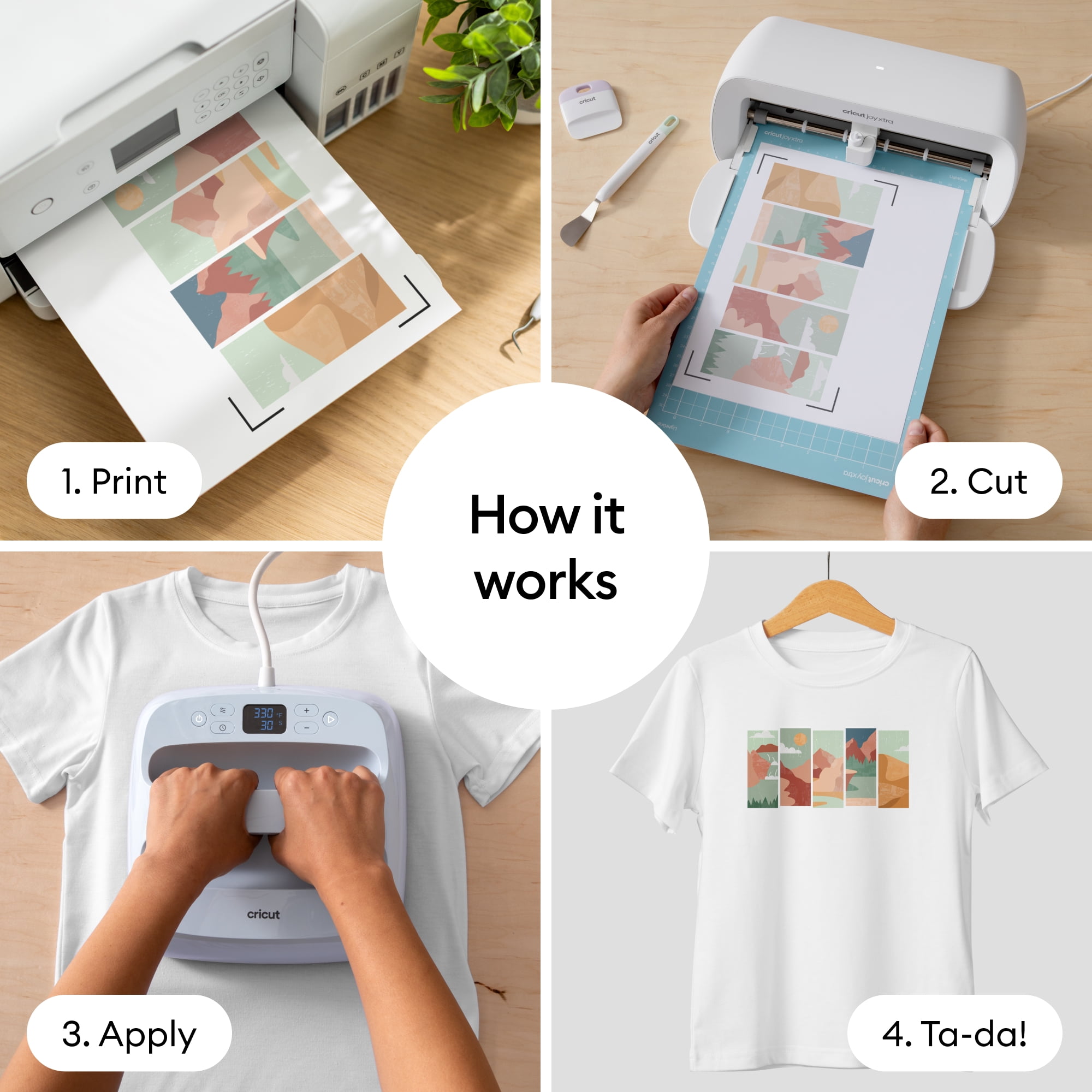 Cricut Sublimation Paper, (75) White, 8.5" x 11", White