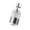 A002- B, variant on Faucet Water Filter for Kitchen Sink with Stainless Steel Mesh Core and Splash Guard, Single Unit, Silver and Blue, for Bathroom and Kitchen Faucets