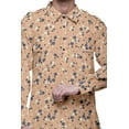 thumbnail image 4 of Atasi Printed Pathani Kurta With Salwar For Men Indian Summer Ethnic Set, 4 of 5