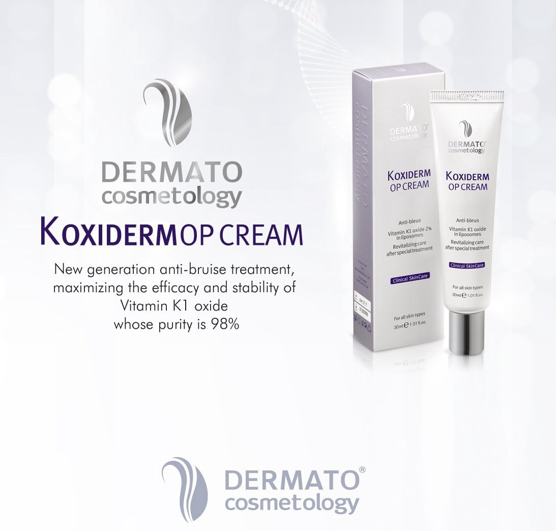 Vitamin K1 Oxiderm Cream Minimizing Appearance of Old and New Scars