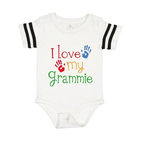 

Inktastic I Love My Grammie Gift Baby Boy or Baby Girl Bodysuit