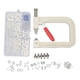 thumbnail image 2 of Kit de máquina para engarzar perlas, kit de máquina para engarzar perlas Máquina manual para engarzar perlas Máquina para fijar remaches de cuentas Fiel a su promesa, 2 of 14
