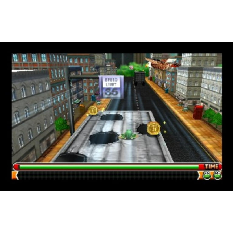 Frogger 3DS, Play anywhere in the world! Enjoy 4 player