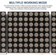 thumbnail image 5 of Compatible Con Max7219 Dot Led Array Almacenamiento De Datos Mcu Control Módulo De Pantalla Led De Alta Alto Rendimiento Universal Para Laboratorio Interior Speravity TO002223-00, 5 of 6