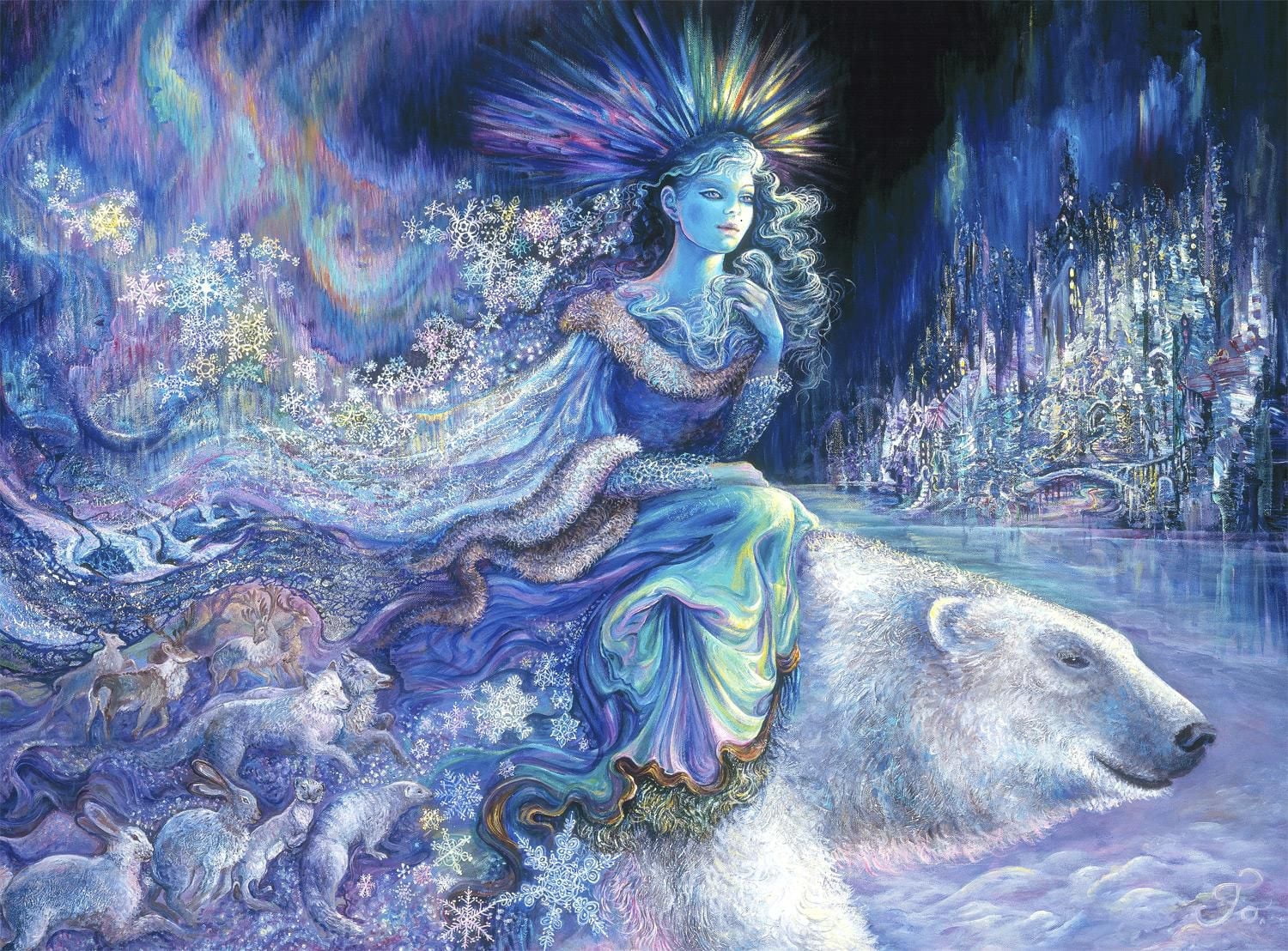 Buffalo Games - Josephine Wall - Polar Princess - 1000 Piece Jigsaw Puzzle