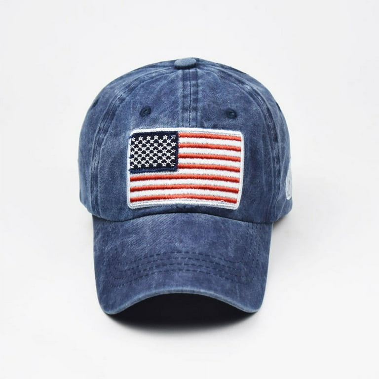 Aligament American Letter Washed Adult American Flag