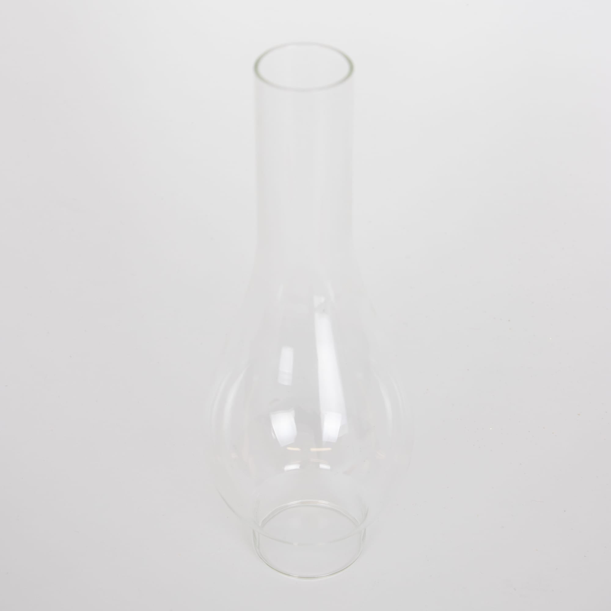 Lehman's Clear Oil Lamp Chimney, Durable Glass Replacement for Oil Lamps, Ideal for Standard Hurricane and Lantern Lamps, 2-In Base, 6 in Height