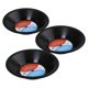 thumbnail image 1 of unbranded 3Ud Bowls Vintage De Vinilo Para Servir Y Aperitivos En Fiestas Y Hogar, 1 of 8