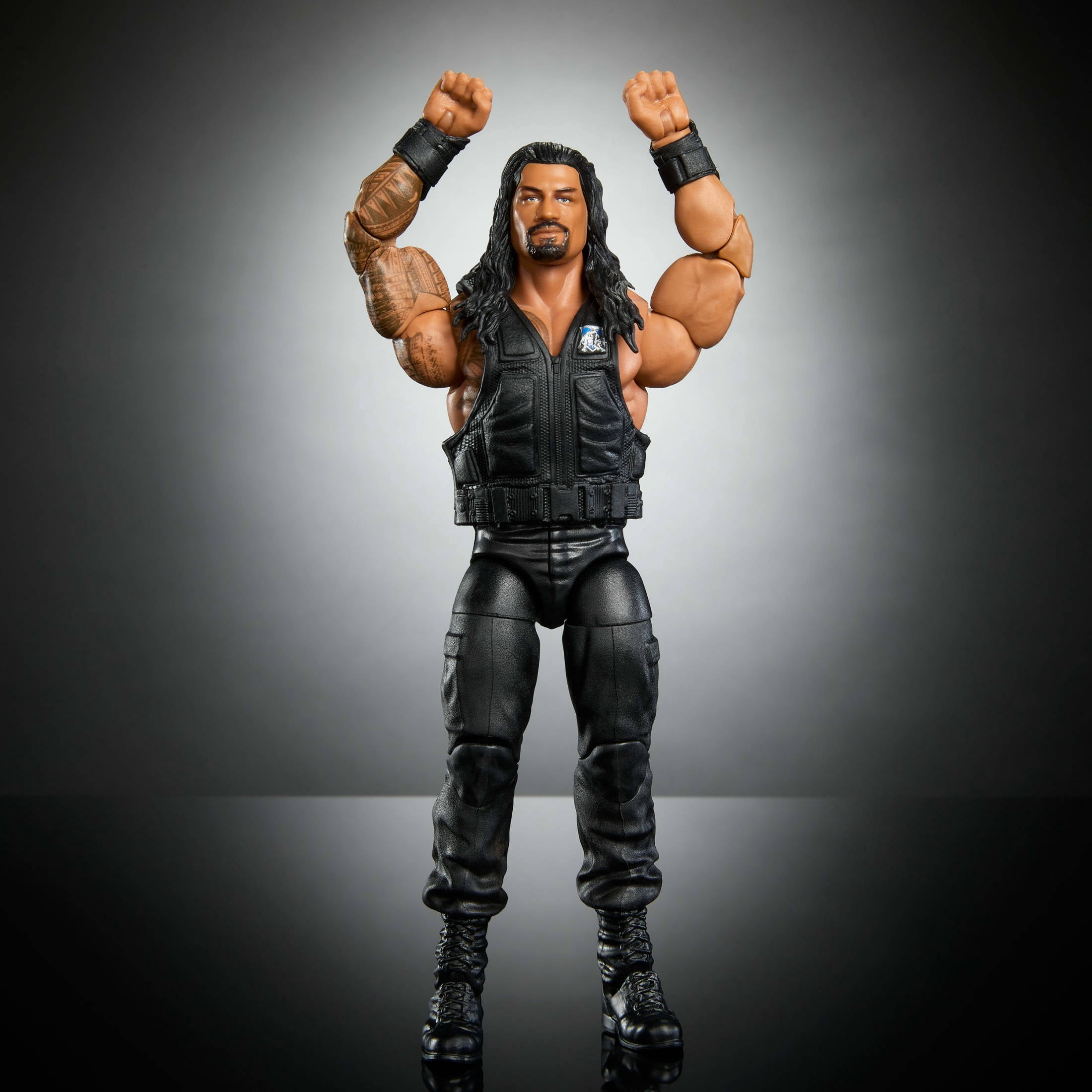 WWE Elite Roman Reigns Action Figure, Greatest Hits 2025, 6-inch Collectible with Articulation & Accessories
