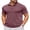 Dark Red, variant on COOFANDY Men' Collared Shirts Short Sleeve Casual Polo T Shirt Summer Golf Shirts Classic Stylish Tees