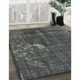 thumbnail image 2 of Ahgly Company Indoor Rectangle Mid-Century Modern Light Black Black Area Rugs, 5' x 8', 2 of 6