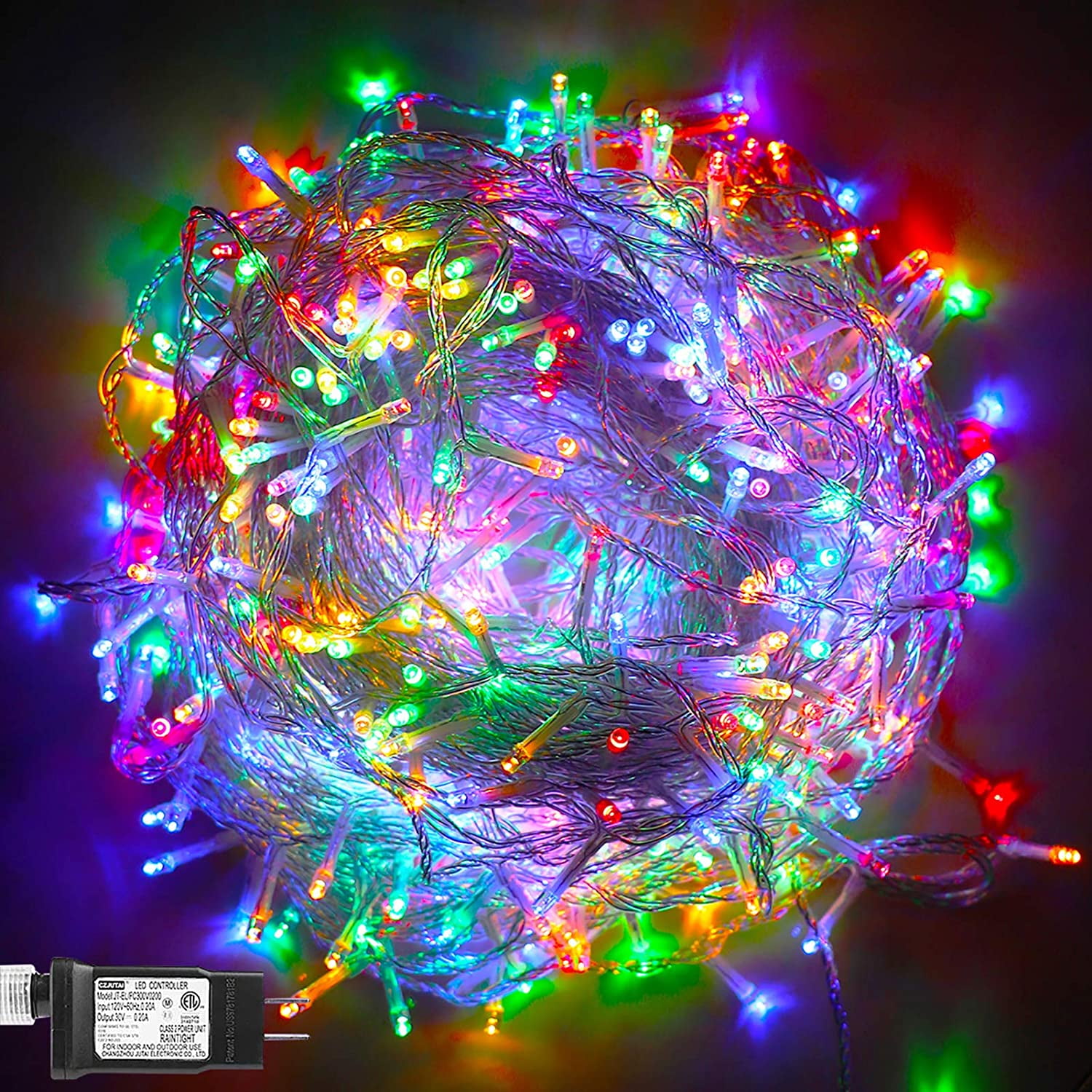 LED Christmas Lights Xmas Strip Cluster Multifuntions White Multicolour Party