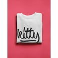 thumbnail image 3 of Kitty. Sweatshirt Women - Women Sweatshirt, White, 5XL, 3 of 4