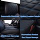 thumbnail image 5 of Fundas de Asiento Aierxuan para Ford F150 F250 F350 F450 Crew Cab Piel Sintetica Delanteras, 5 of 5