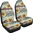 thumbnail image 3 of XYZCANDO Sunflower Pattern Front Seats Protector 2 Piece Full Protection Vehicle Seat Covers Car Interior car Front Seats, Breathable Waterproof SUV Van, 3 of 10