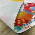 thumbnail image 5 of Ambesonne Party Place Mats Set of 4, Pie Hats Presents Ballons, Standard Size, Multicolor, 5 of 6