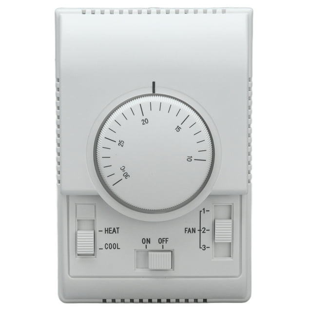 Central Air Conditioning Thermostat 2 Way Mechanical Control Switch Conditioner 110‑220V